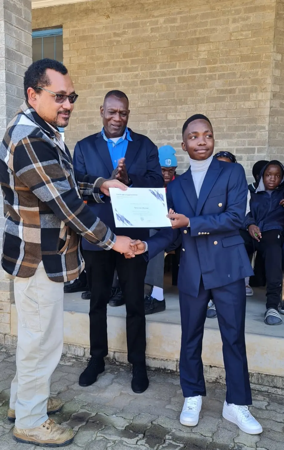 Patrick Gleeson, Athen C. Nkandela, Bonako Tshegetsang