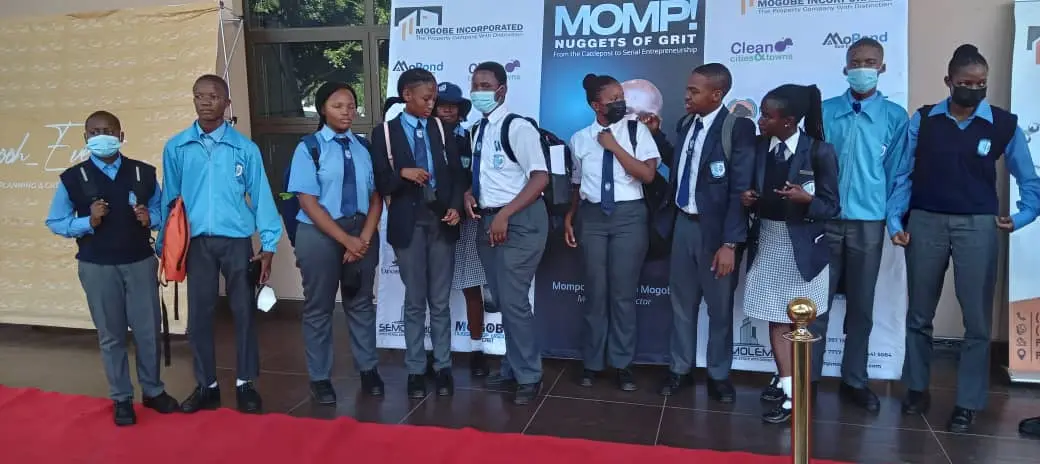 Students during school camping trip